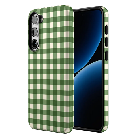 Checked Twice | Green Plaid Case