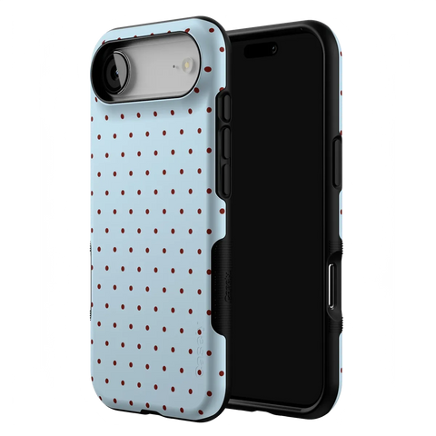 On the Dot | Blue Polka Dot Case