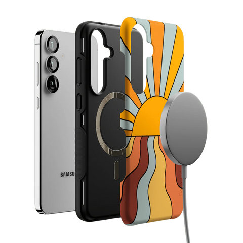 Shine On | Retro Sunset Case