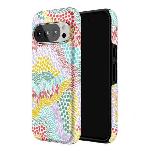 Color Me Happy | Pattern Colorblock Case