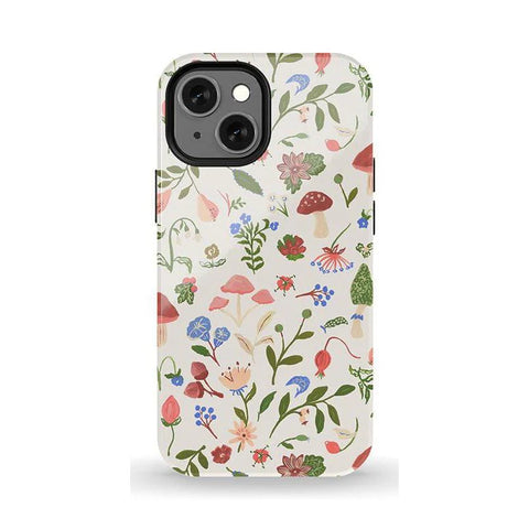 Garden Party | Mushroom Floral Case