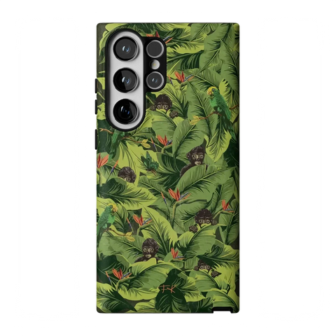 Sneaky Monkeys | Frida Kahlo Jungle Floral Case