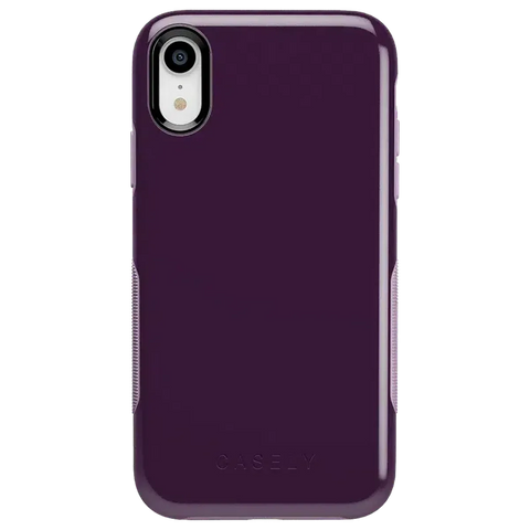 Plum Purple on Light Purple | Ultra-Protective Bold Case