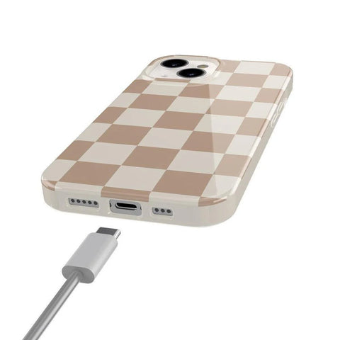 Fit Check | Neutral Checkerboard Case