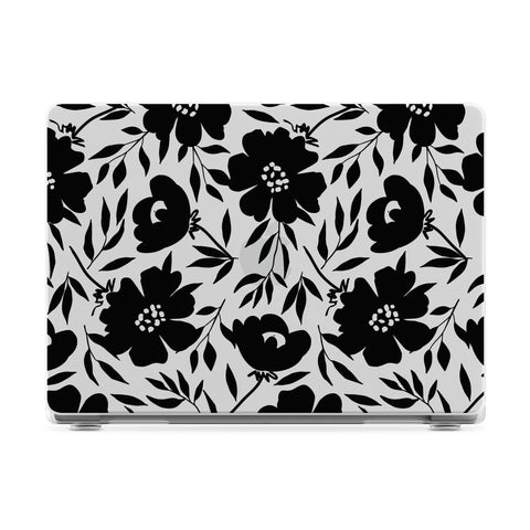 Dark Fantasy | Contrast Floral Laptop Shell