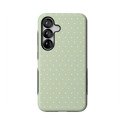 On the Dot | Green Polka Dot Case