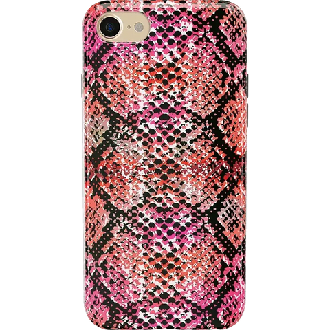 Snake Along | Red Snake Skin Case