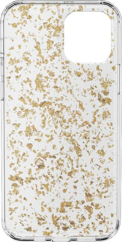 Morning Sparkle | Rose and Gold Flaked Clear Case