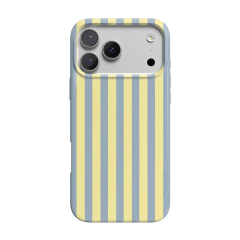 Coastline Stripes | Blue & Yellow Case