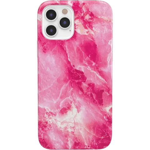 Pretty in Pink | Hot Pink Marble Case