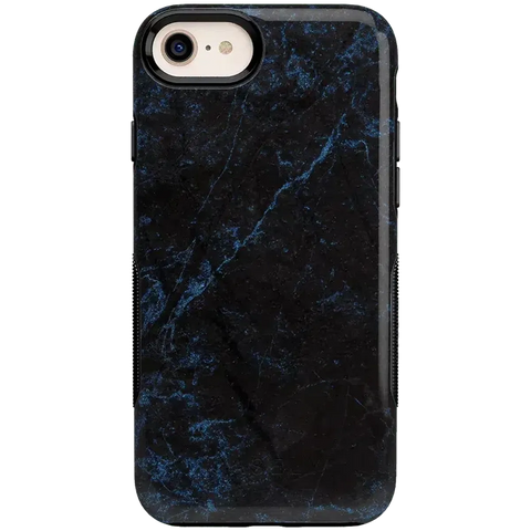 Midnight Marble | Black & Navy Case