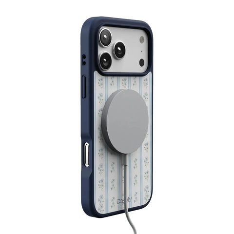 Cottage Stripe | Blue Floral Case