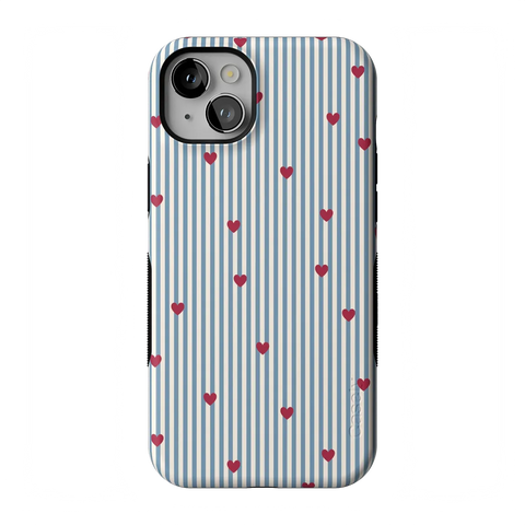 Love Lines | Blue Stripes Case