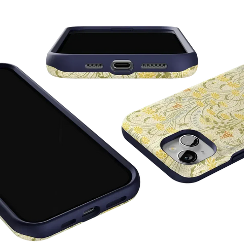 Boho Blooms | Golden Floral Case