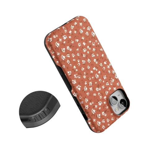Mocha Meadow | Tiny Flowers Case