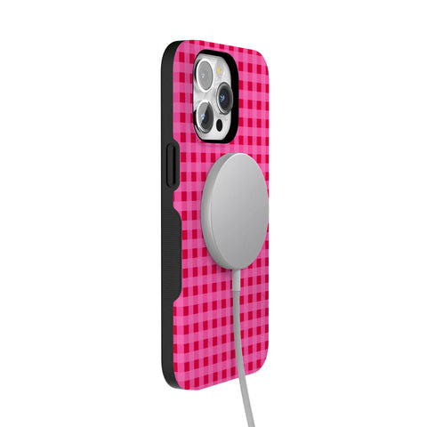 Sweet Jam | Hot Pink Gingham Case