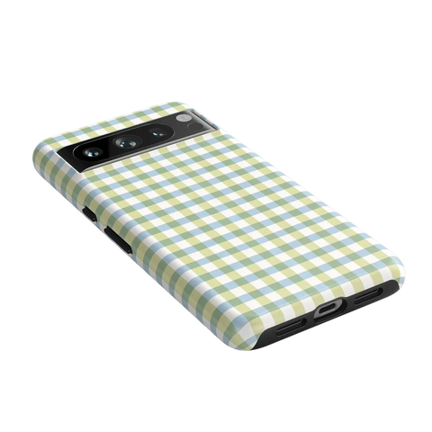 Pastel Picnic | Blue & Green Gingham Case