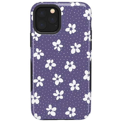 Flower My World | Purple Mauve Floral Case