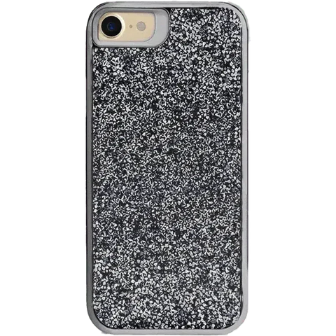 All That Glitter | Charcoal Silver Crystal Case