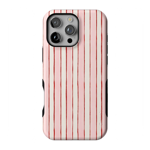 Pretty in Pastel | Blush Stripes Case