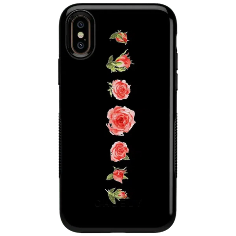 Accept the Rose | Blooming Red Rose Floral Case
