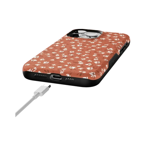 Mocha Meadow | Tiny Flowers Case
