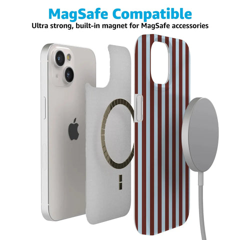 Sunday in Brooklyn | Blue Stripes Case