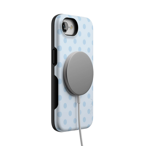Spotted in SoHo | Light Blue Polka Dot Case