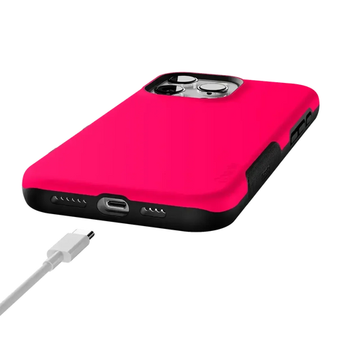 Think Pink | Solid Neon Pink Case