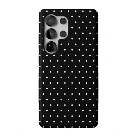 On the Dot | White Polka Dot Case