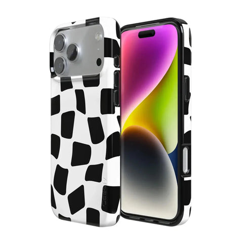 Funky Checkerboard | High Contrast Design Case