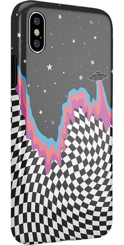 Long Strange Drip | Checkered Space Case