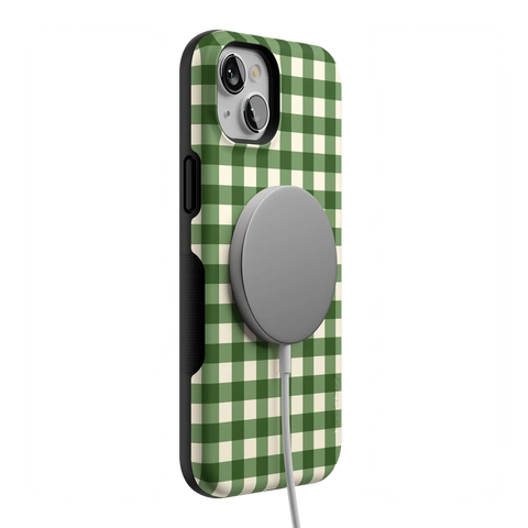 Checked Twice | Green Plaid Case