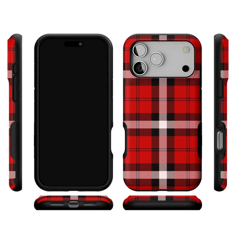 As if! | Red Plaid Case