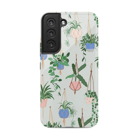 Hanging Around | Potted Plants Floral Samsung Case