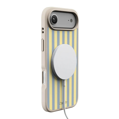 Coastline Stripes | Blue & Yellow Case