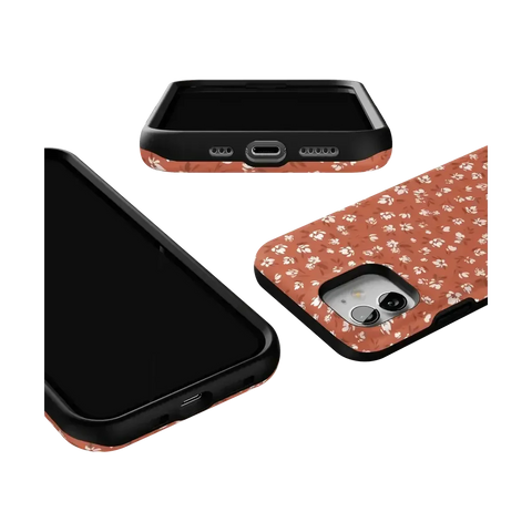 Mocha Meadow | Tiny Flowers Case