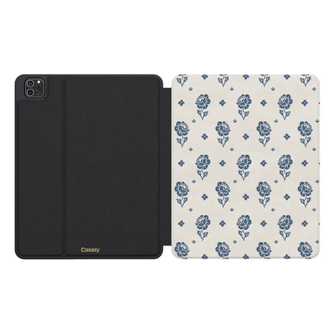 Seaside Stitch | Vintage Roses iPad Case