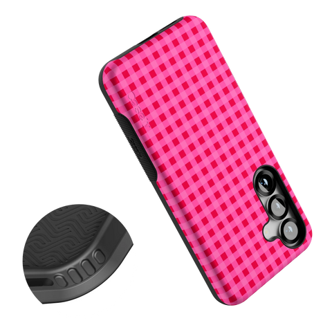 Sweet Jam | Hot Pink Gingham Case