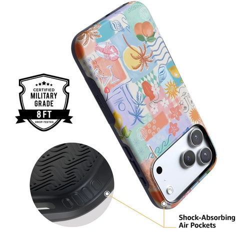 Tropical Heat | Beachy Collage Case