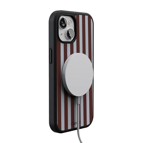 Sunday in Brooklyn | Blue Stripes Case