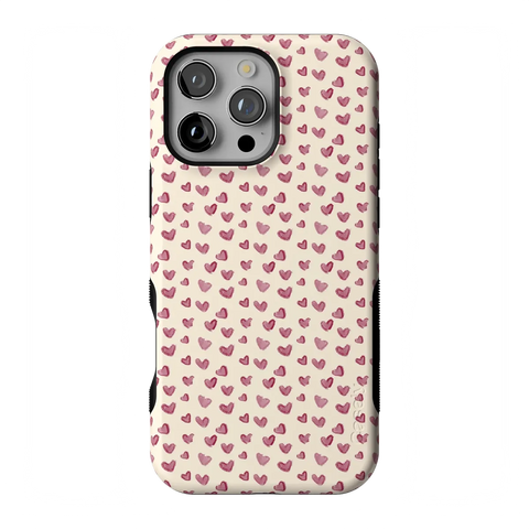 Lovebug | Mauve Hearts Case