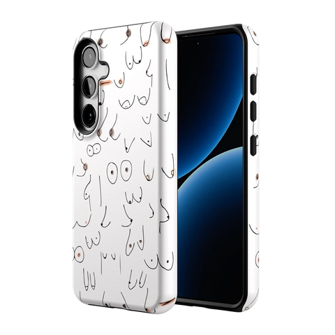 I'm With Her | Black & White Boobs Case