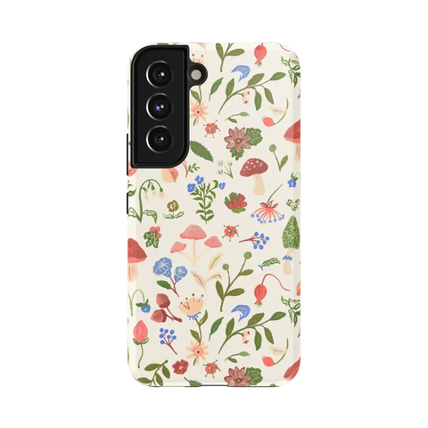 Garden Party | Mushroom Floral Case
