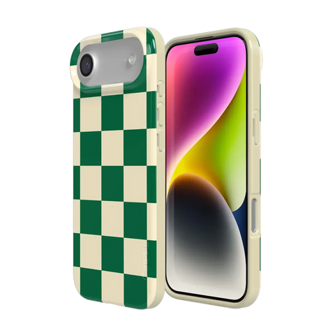 Fit Check | Green Checkerboard Case