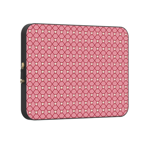 Love Locks | Pink Hearts Laptop Case