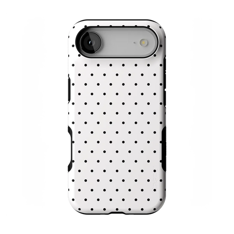 On the Dot | Black Polka Dot Case