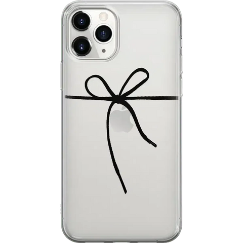Knot Over U | Clear Ribbon Case