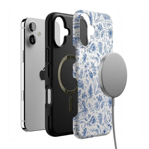 Hop & Bloom | Bunny Toile Case