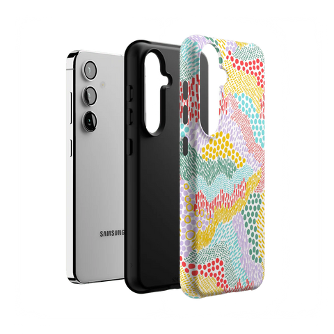 Color Me Happy | Pattern Colorblock Case
